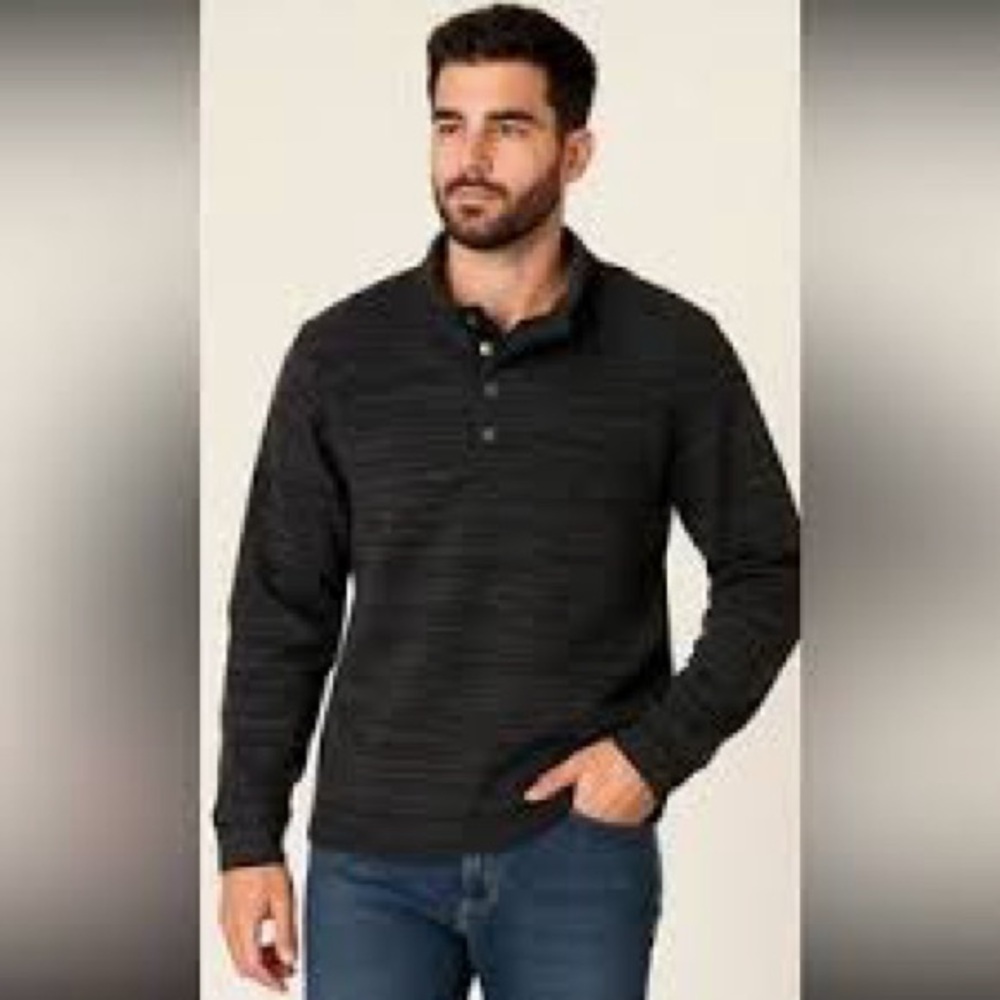 Pierre Cardin Charcoal lambsWool Sweater